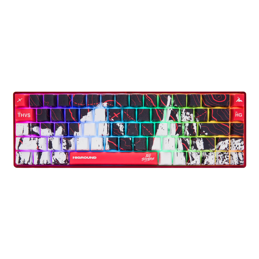 Higround 100T x HG Mercury Capsule Basecamp 65 keyboard Onyx