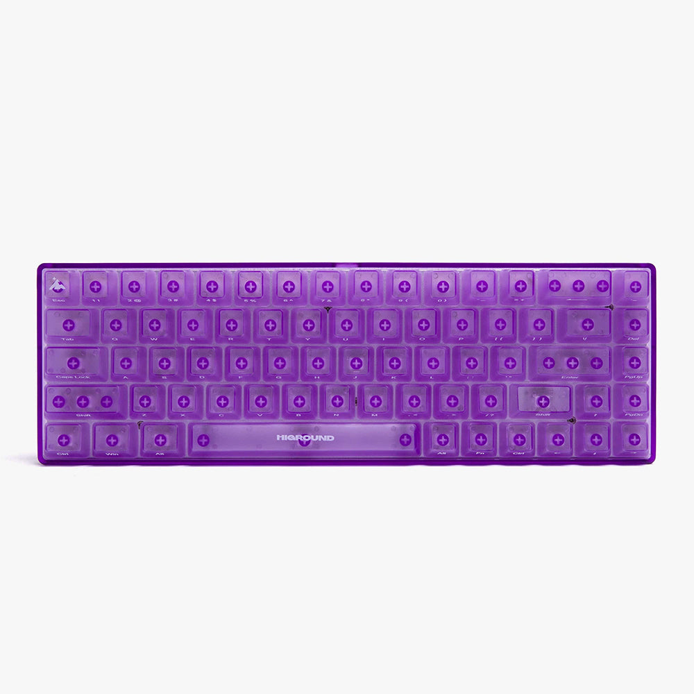 Higround Crystal Collection Basecamp 65 keyboard AMETHYST