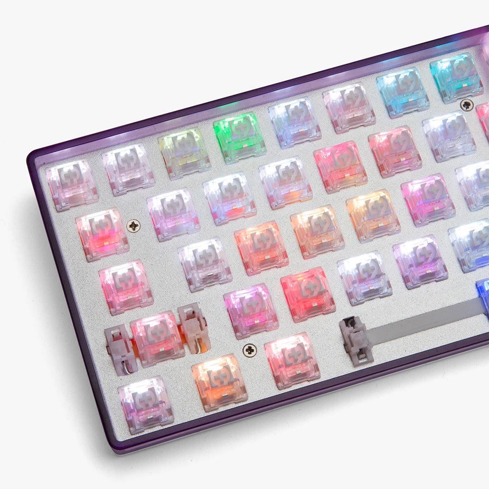 Higround Crystal Collection Basecamp 65 keyboard AMETHYST