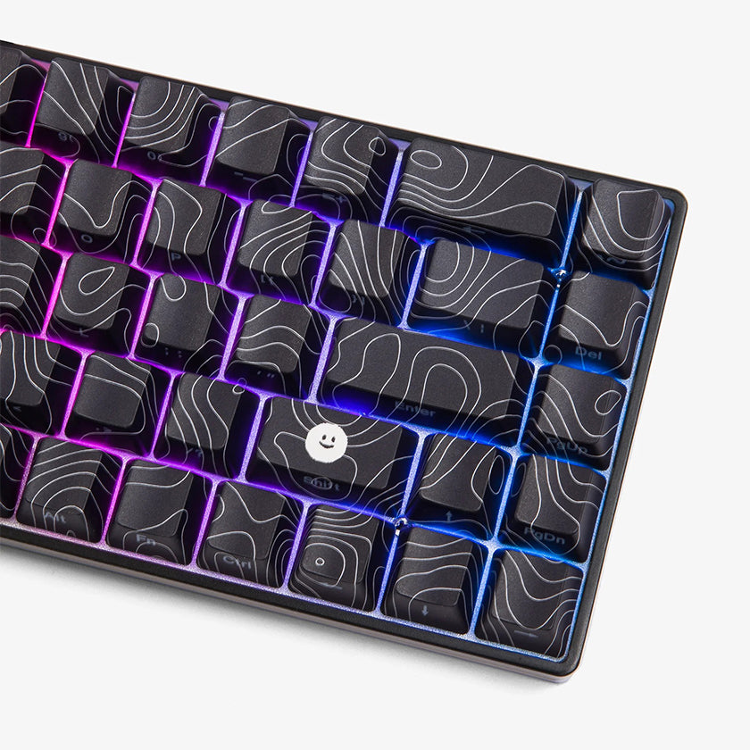 Higround Topograph Series Basecamp 65 keyboard BLACKICE