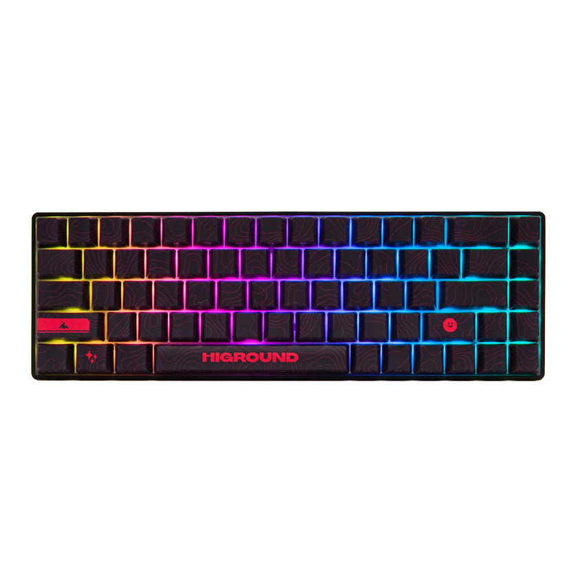 Higround Topograph Series Basecamp 65 keyboard LAVAROCK