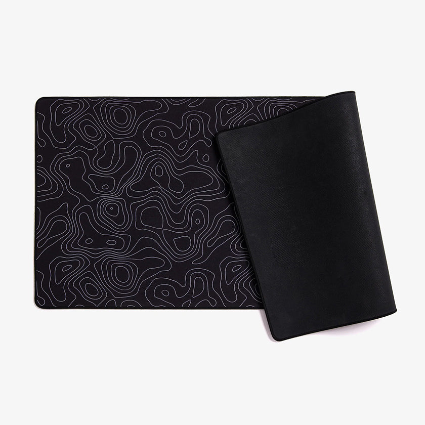 Higround Topograph Series Mousepads BLACKICE XL