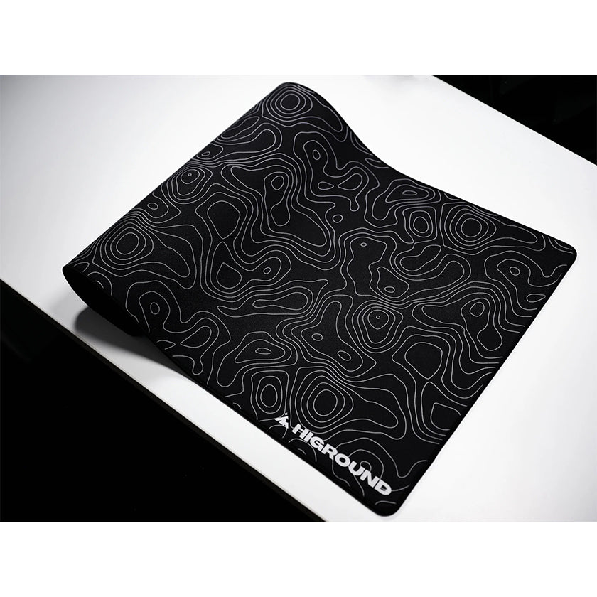 Higround Topograph Series Mousepads BLACKICE XL