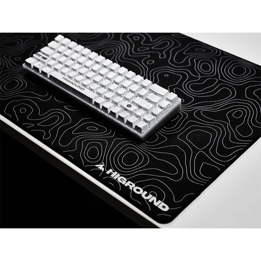 Higround Topograph Series Mousepads BLACKICE XL