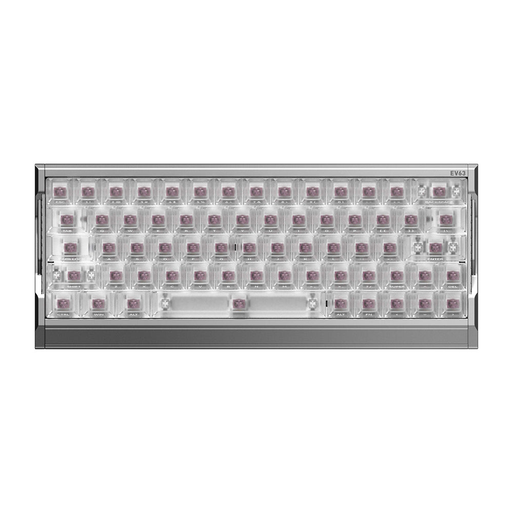 iQunix EV63 Magnetic Switch Gaming HE Keyboard Silver Blade (RS Version)