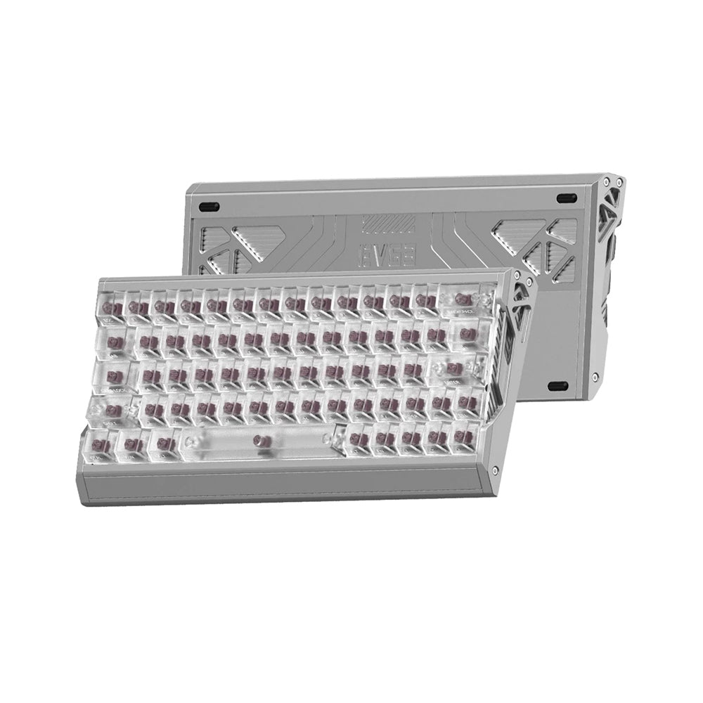 iQunix EV63 Magnetic Switch Gaming HE Keyboard Silver Blade (RS Version)