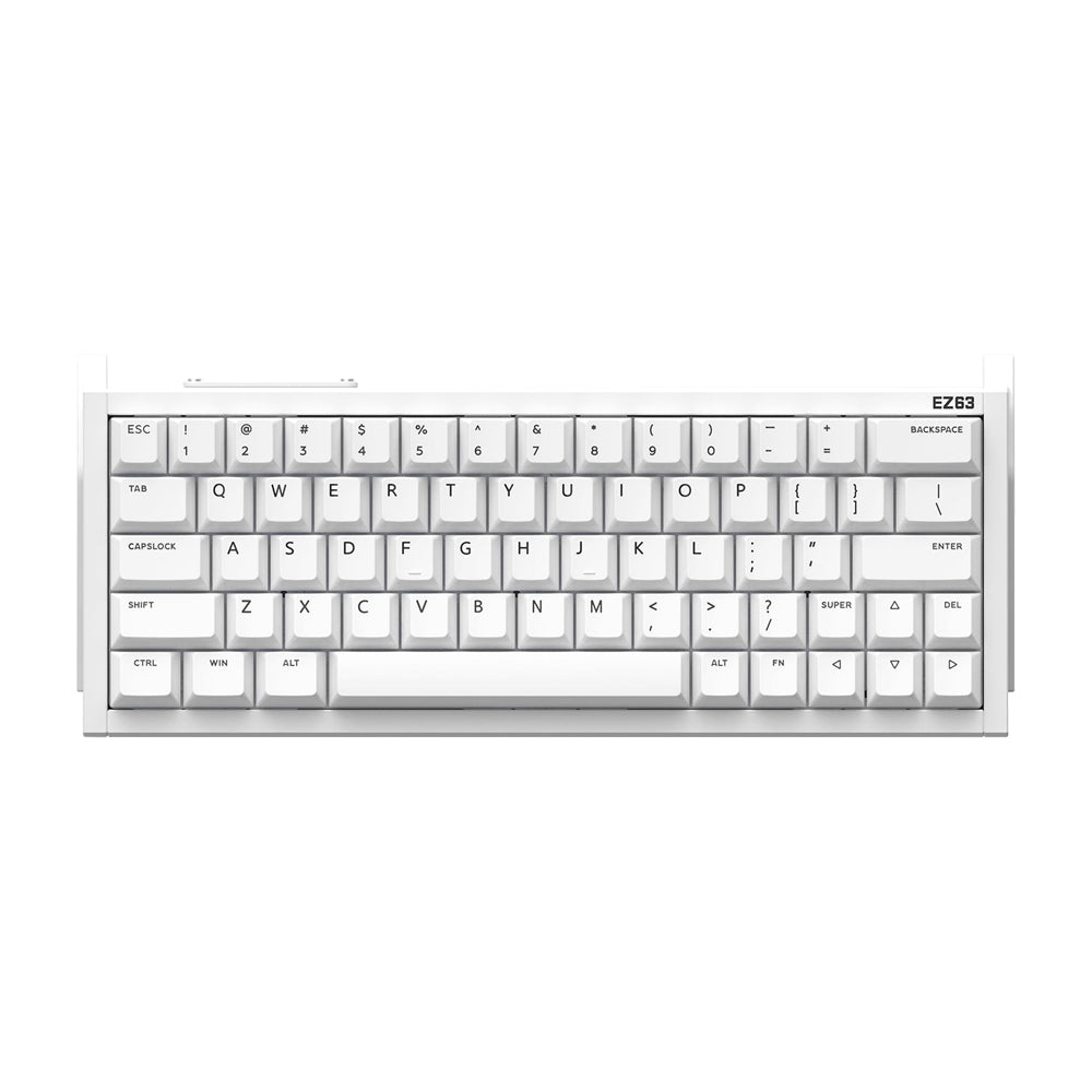 iQunix EZ63 Magnetic Switch Gaming HE Keyboard White