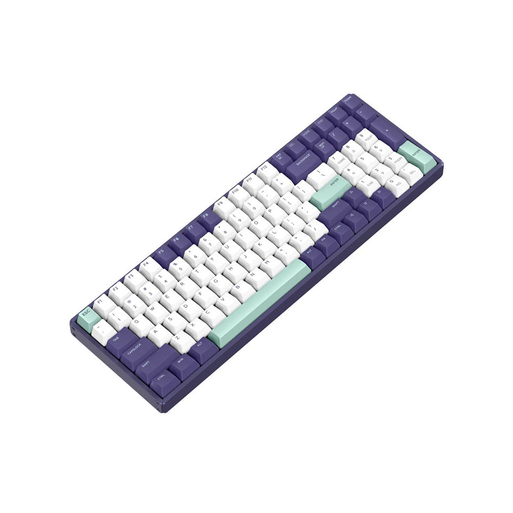 iQunix F96 Mechanical Keyboard Wired RGB Grape Milk