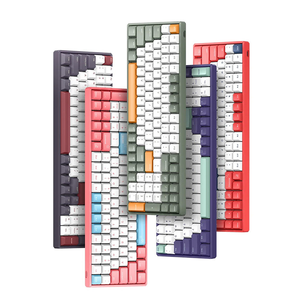 iQunix F96 Mechanical Keyboard Wired RGB Grape Milk