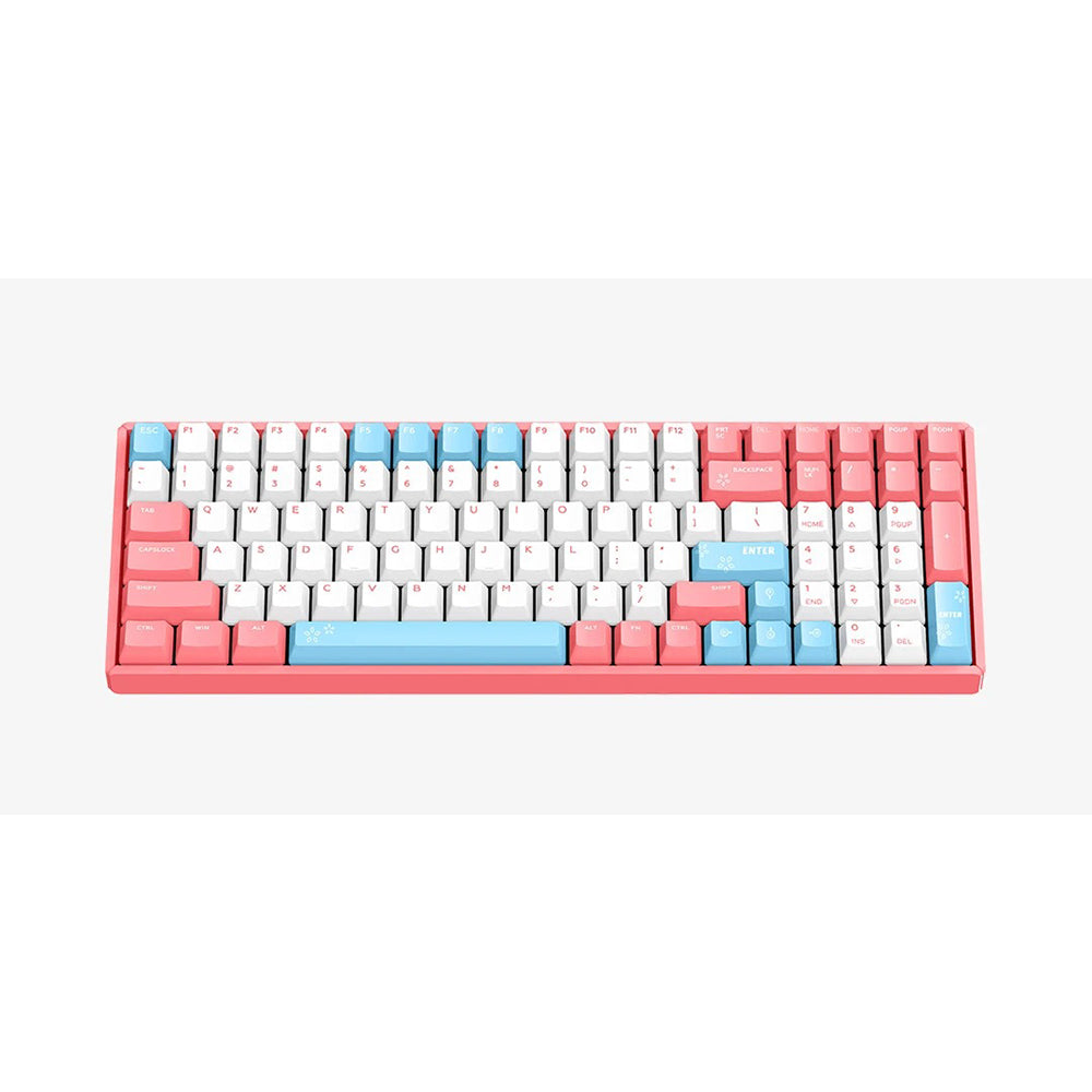 iQunix F96 Mechanical Keyboard Wired RGB Peach
