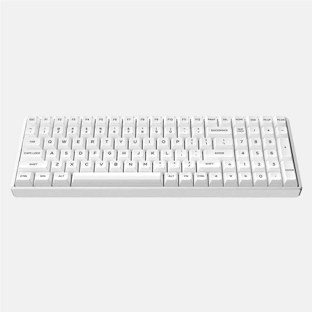 iQunix F96 KAT Mechanical Keyboard Wireless White