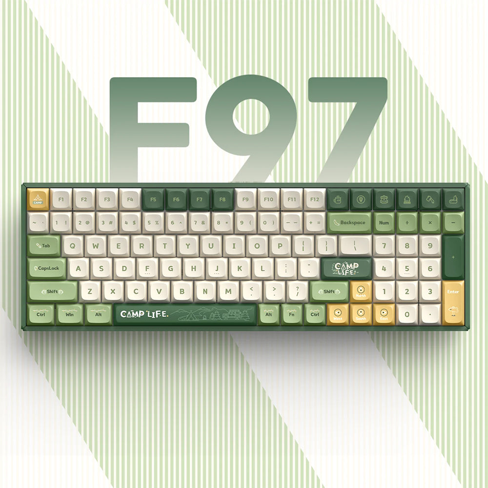 iQunix F97 Wireless Mechanical Keyboard Camping