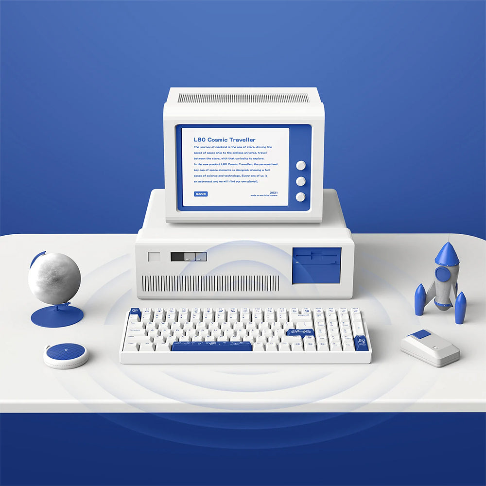 iQunix F97 Wireless Mechanical Keyboard Cosmic Traveller