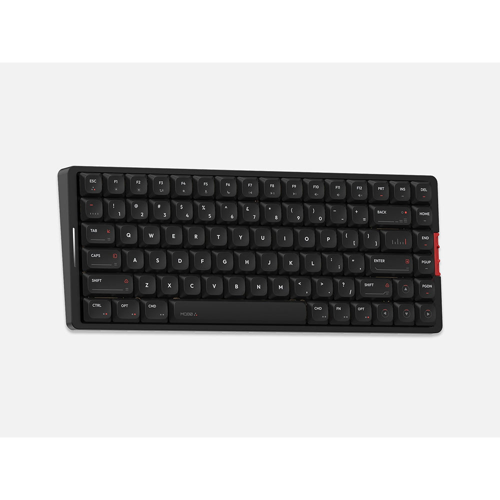 iQunix MQ80 Aluminum Low Profile Wireless Mechanical Keyboard Shadow Black
