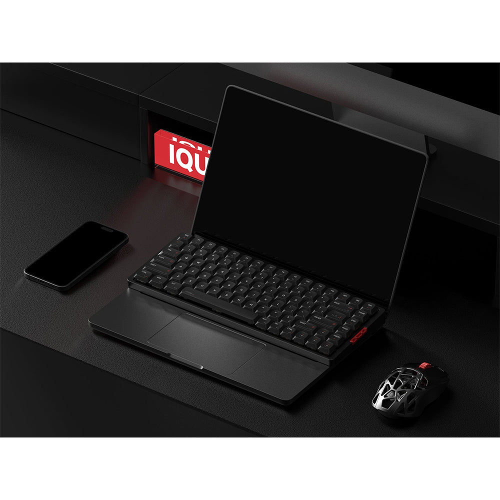iQunix MQ80 Aluminum Low Profile Wireless Mechanical Keyboard Shadow Black