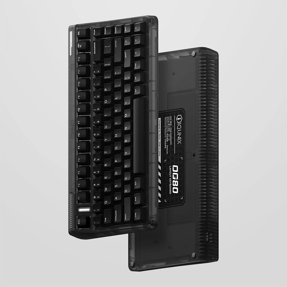 iQunix OG80 Wireless Mechanical Keyboard Dark Side