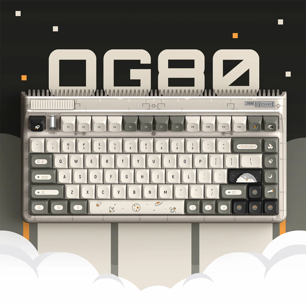 iQunix OG80 Wireless Mechanical Keyboard Hitchhiker