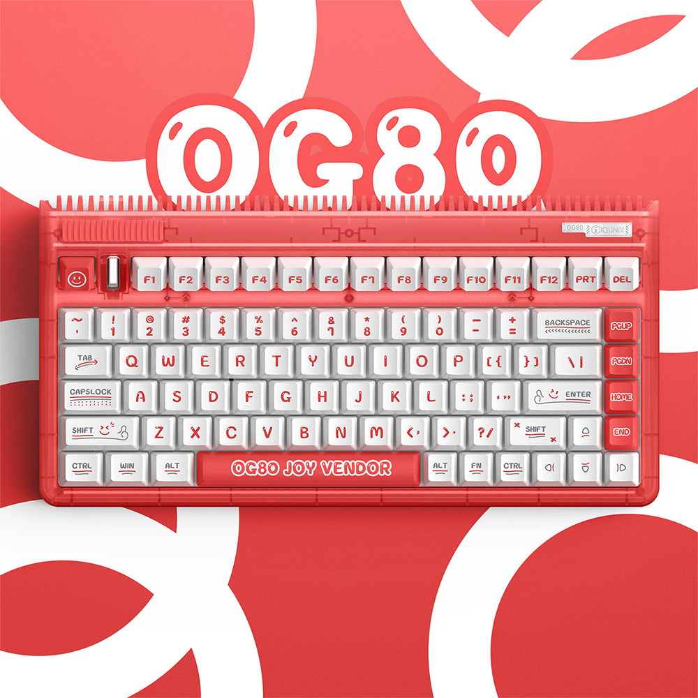iQunix OG80 Wireless Mechanical Keyboard Joy Vendor