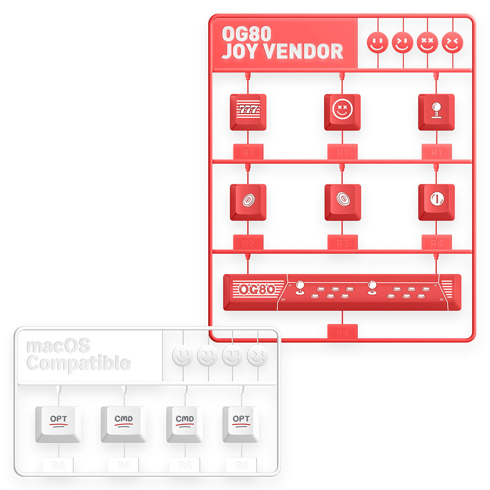 iQunix OG80 Wireless Mechanical Keyboard Joy Vendor