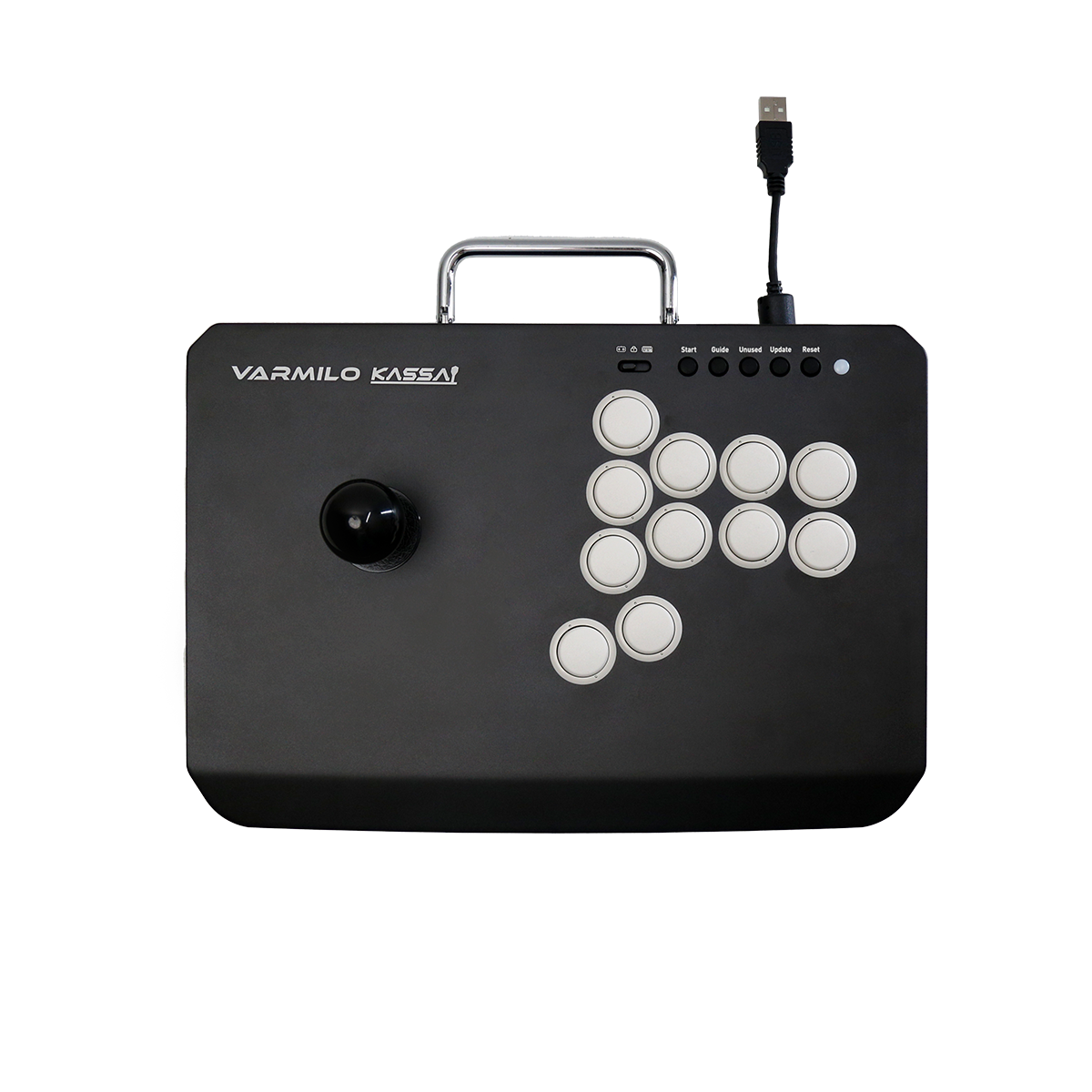 VARMILO KASSAI Obsidian Black Arcade Joystick Controller for Fighting Games