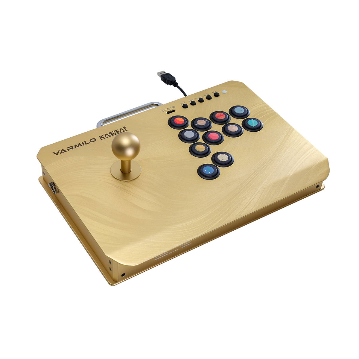 VARMILO KASSAI Gold Arcade Joystick Controller for Fighting Games