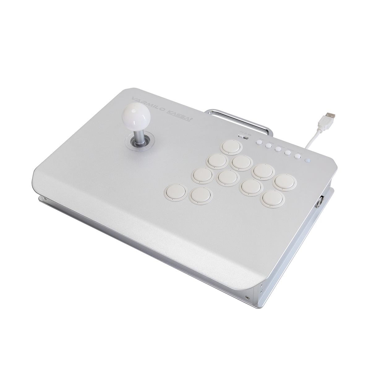 VARMILO KASSAI Lunar Silver Arcade Joystick Controller for Fighting Games