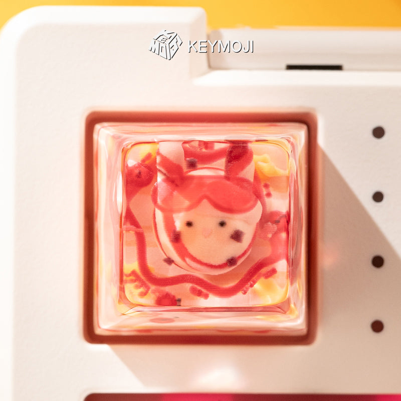KEYMOJI Starry Candy Artisan Keycap for Cherry MX Switches Cherry
