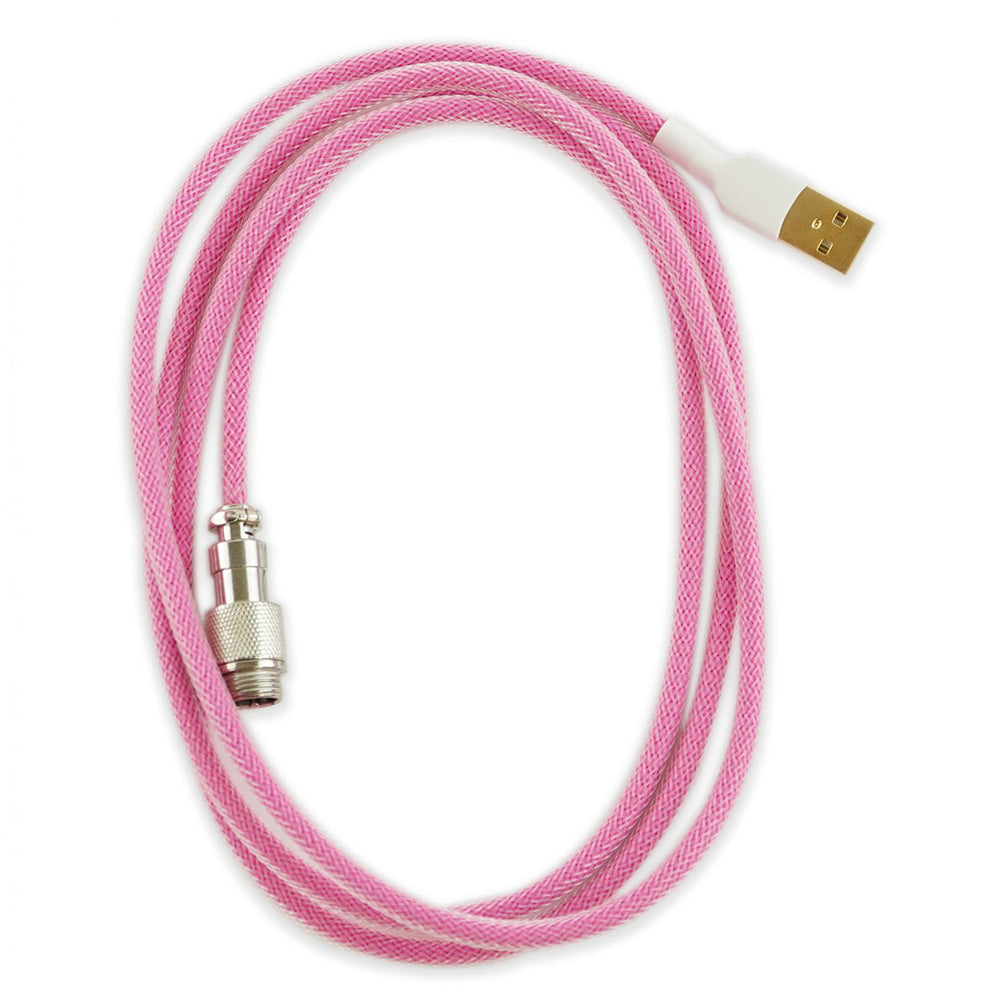 Kraken Keyboards Aviator Cable Pink