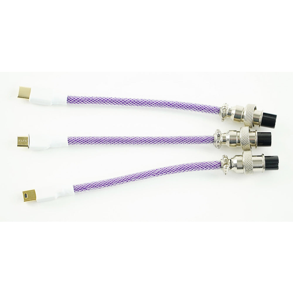 Kraken Keyboards Aviator Cable Purple