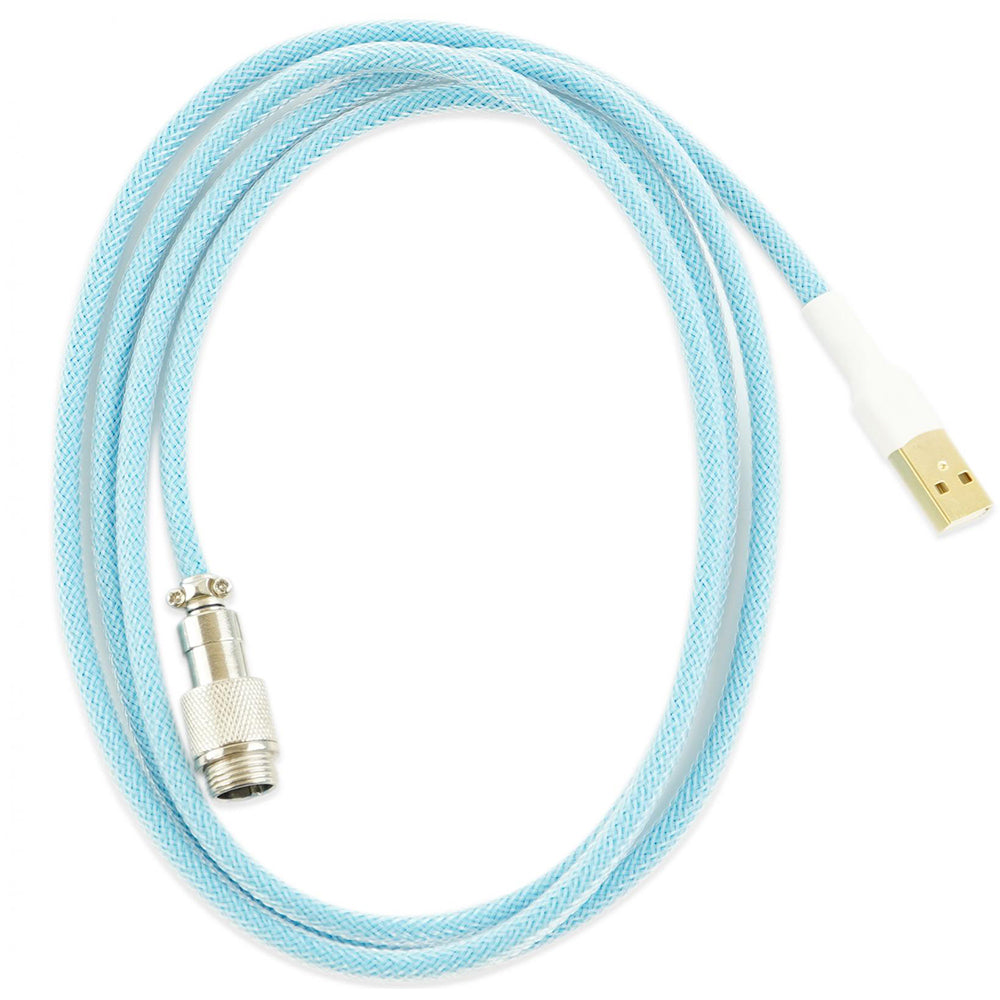 Kraken Keyboards Aviator Cable Sky Blue