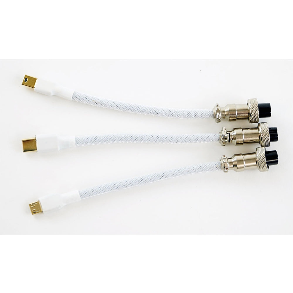 Kraken Keyboards Aviator Cable White