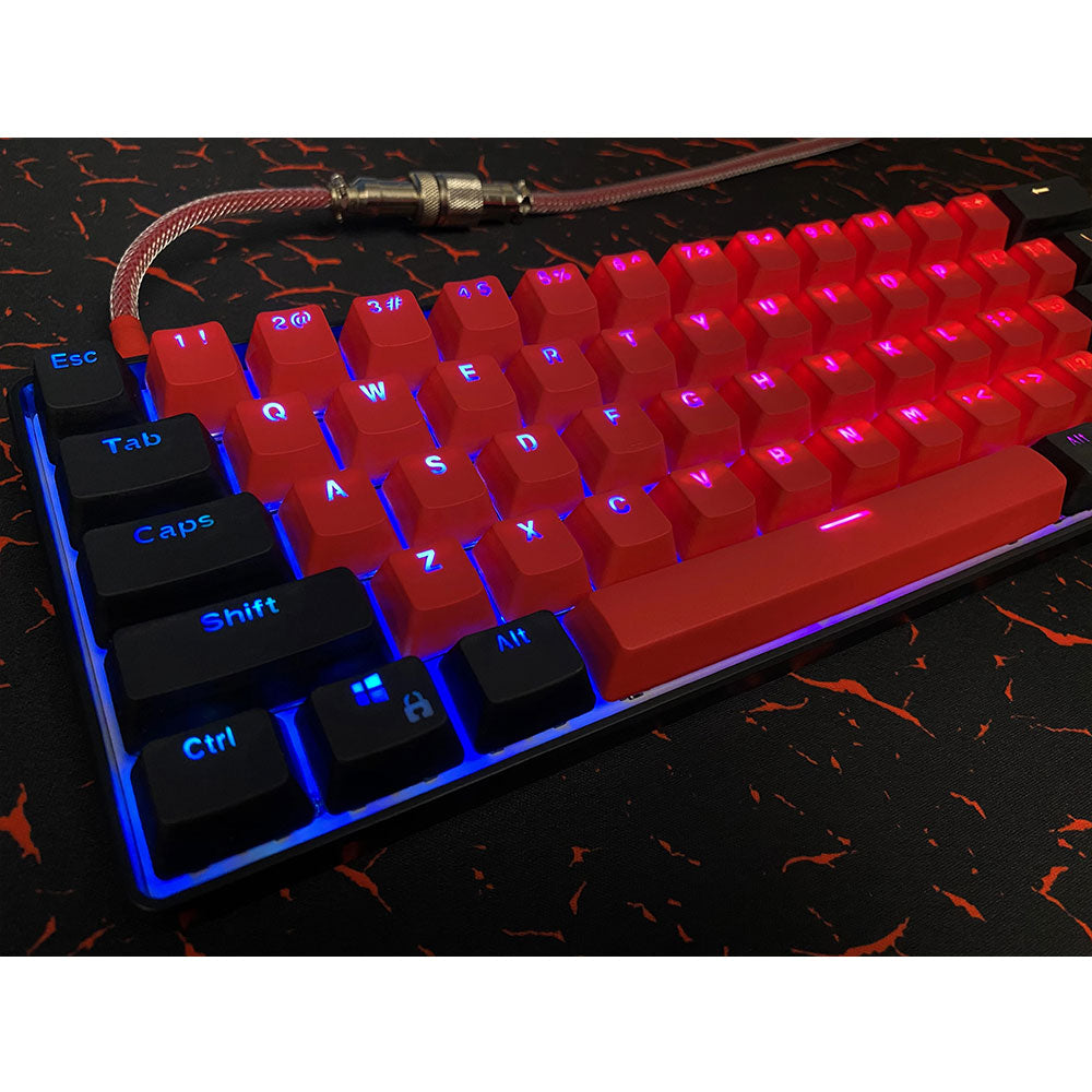 Kraken Keyboards BRED Keycap Set