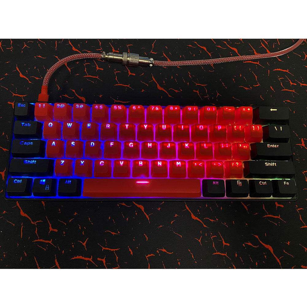 Kraken Keyboards BRED Keycap Set