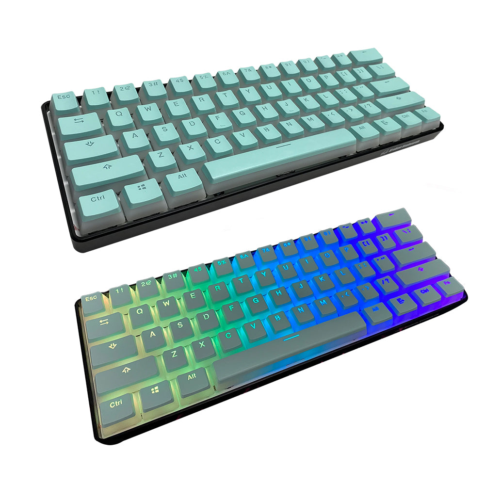 Kraken Keyboards Mint Pudding Keycap Set