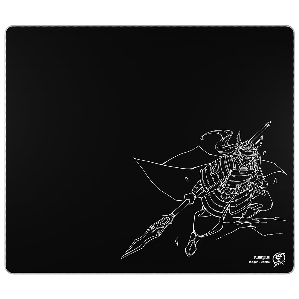 Kurosun Shogun Premium Gaming Mousepad Black XL Size (560 x 480 x 4 mm)【他商品との同梱不可】
