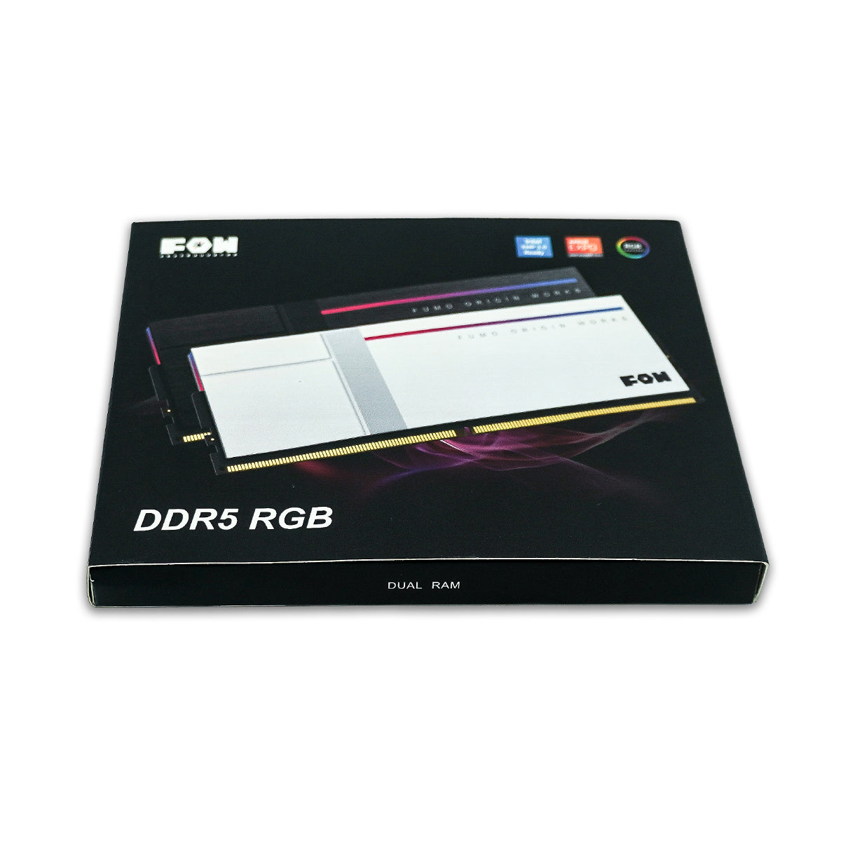 【FOW-JR-DDR5-32-6000-HS-RGB-WH】ゲーミングメモリ