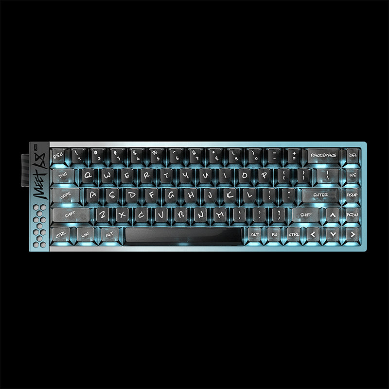 MIKIT Meet 68 Ultra Hall Effect Keyboard Aurora Green