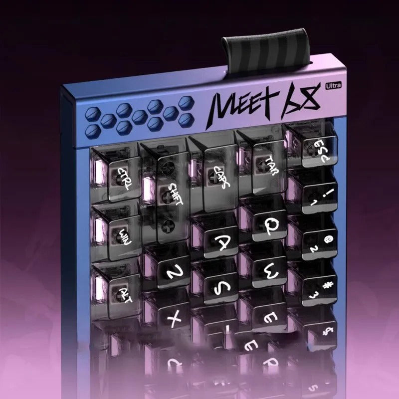 MIKIT Meet 68 Ultra Hall Effect Keyboard Starry Pink