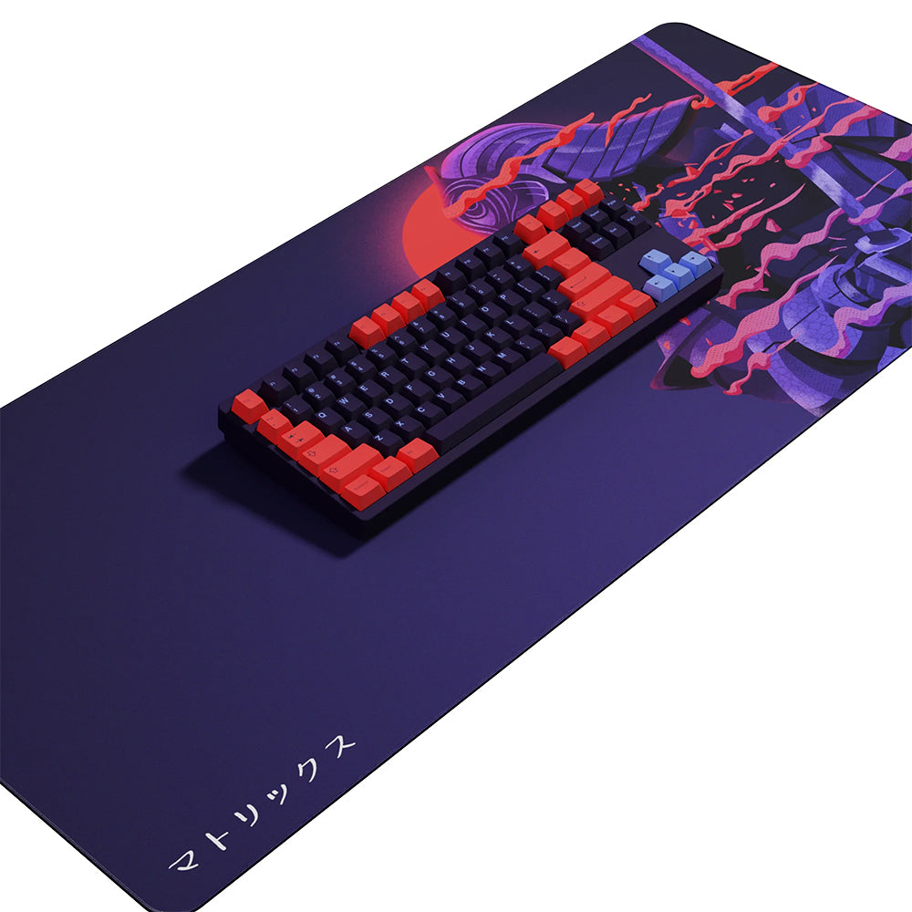 Matrix Keyboards Mousepad XXL Samurai (Purple/Red)