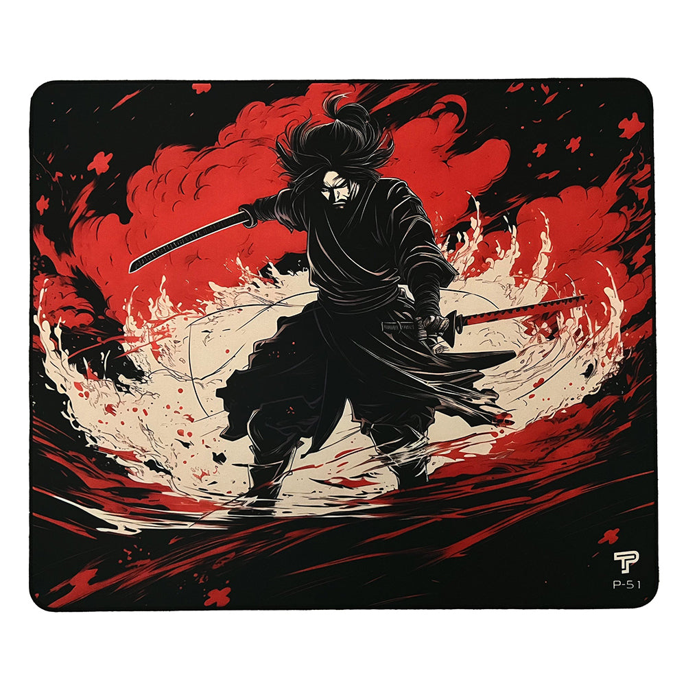 PureTrak P-51 Mustang gaming mousepads Samurai【他商品との同梱不可】