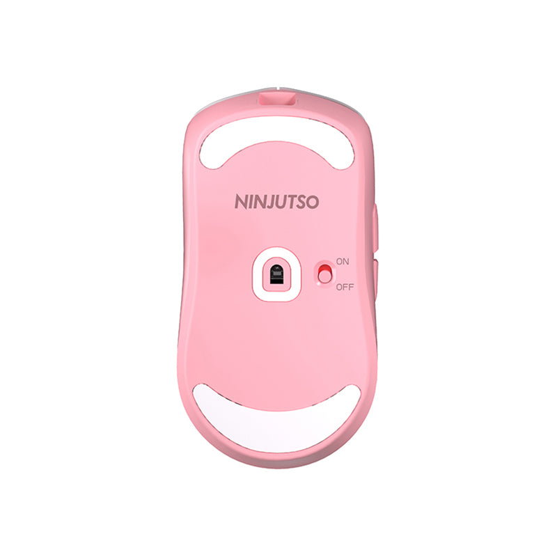 Ninjutso Sora V2 Wireless Gaming Mouse Pink