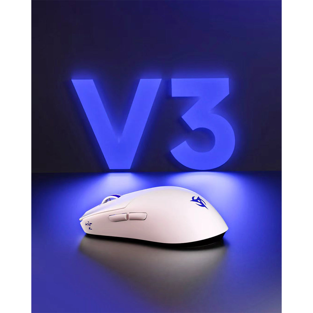 Ninjutso Sora V3 8K Wireless Gaming Mouse White