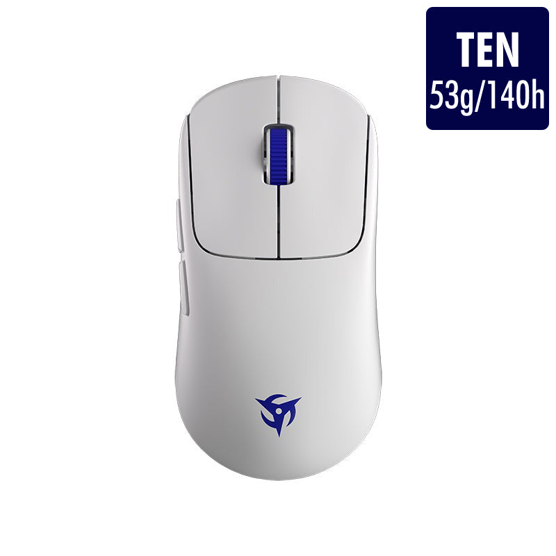 Ninjutso Ten Wireless Gaming Mouse White