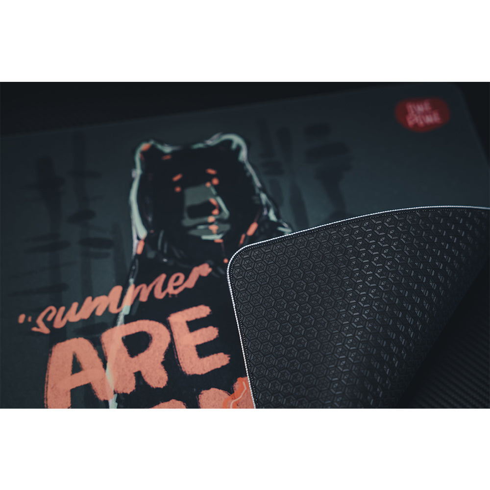Owepowe Beasts Series Gaming Mousepad Summer Camp Bear【他商品との同梱不可】