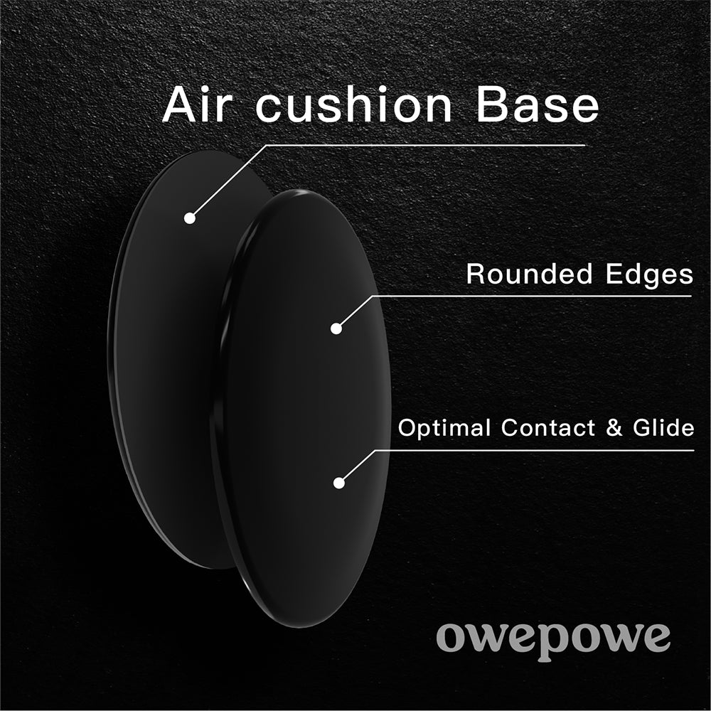 Owepowe Eagle Mouse Skate Control Dots, Black, Large, 32-Count