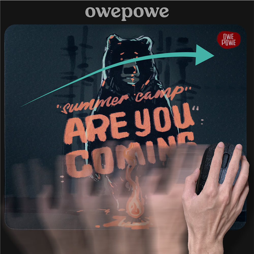 Owepowe Eagle Mouse Skate Control Dots, Black, 40-Count