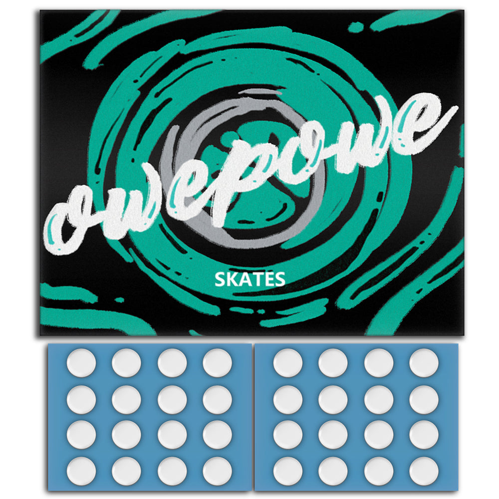 Owepowe Eagle Mouse Skates Speed Dots White Large 32個入り