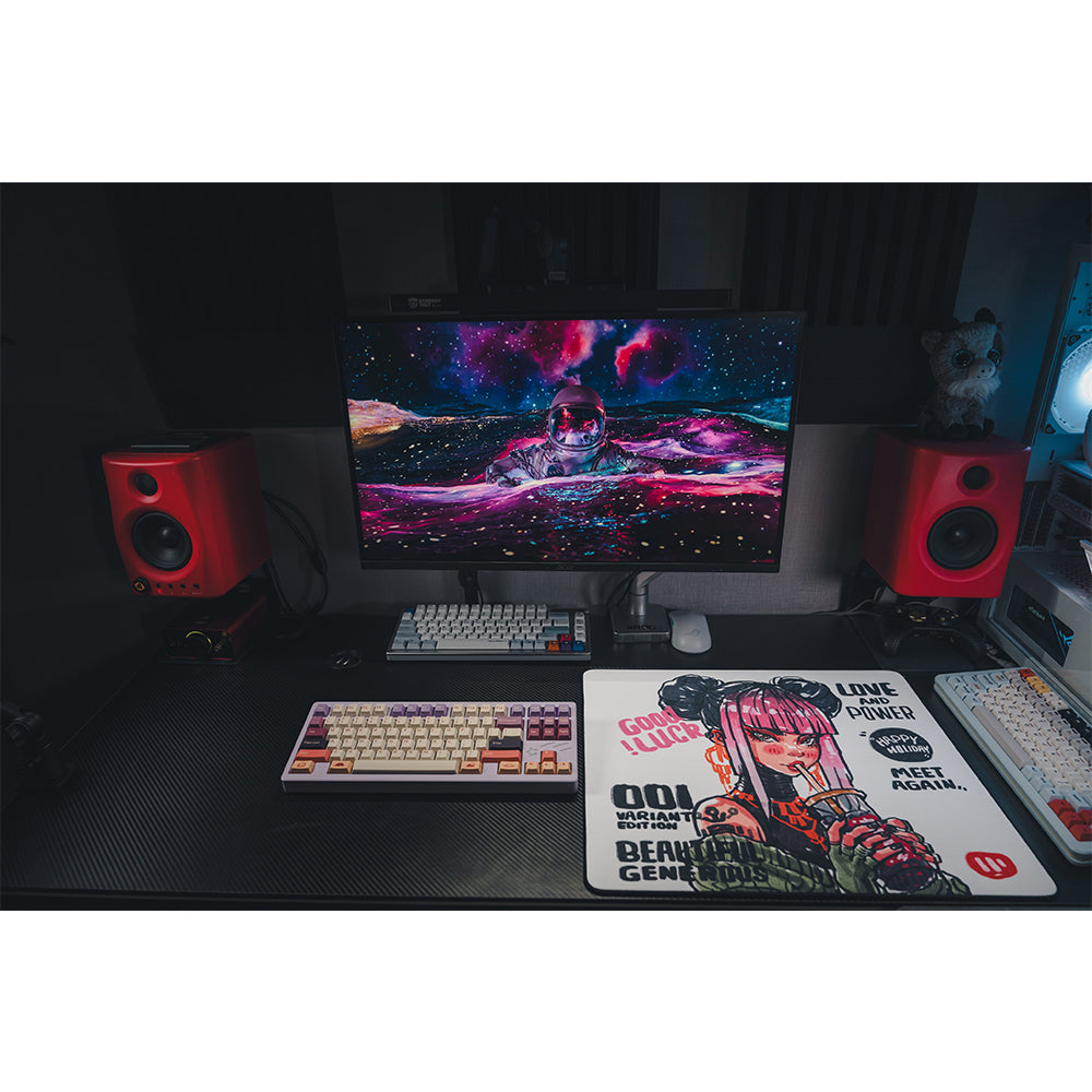 Owepowe WGR Series Gaming Mousepad, Milktea (Cannot be shipped with other products)