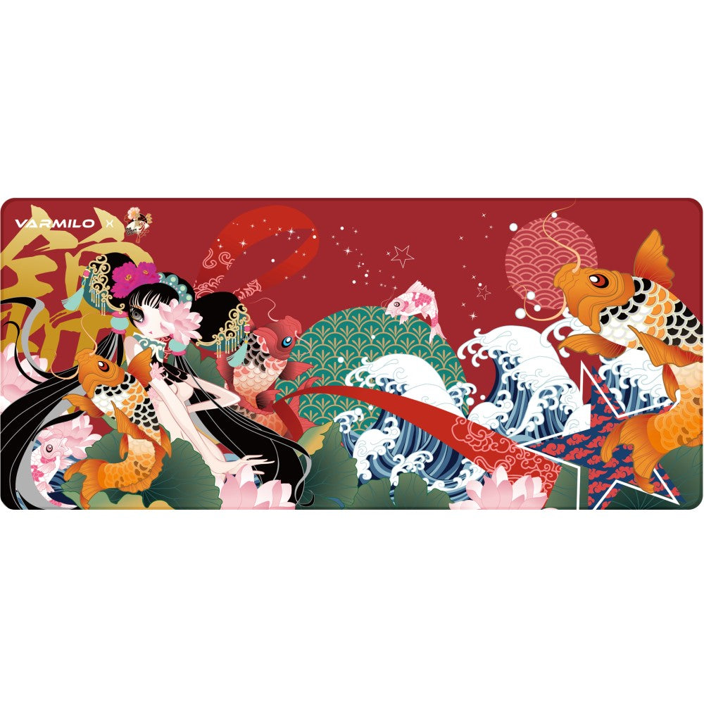 Varmilo Koi Mousepad XL -Peony-