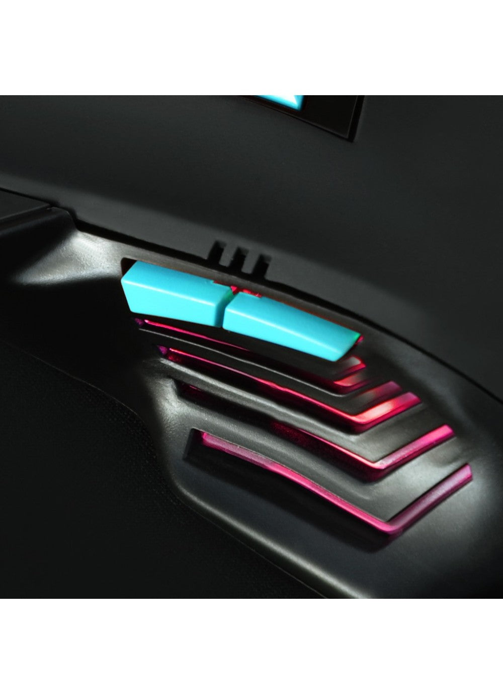 GAMING MOUSE AROKH X-1 - 6 BUTTONS 2400 DPI - GN - BULK